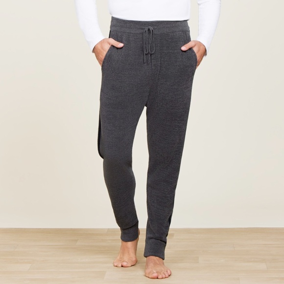 NWT Barefoot Dreams Men's CozyChic Ultra Lite Striped Joggers Large - Picture 3 of 16